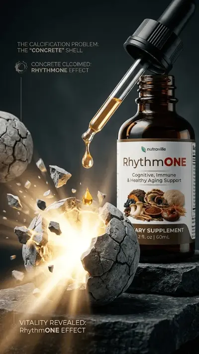 RhythmONE liquid brain supplement bottle